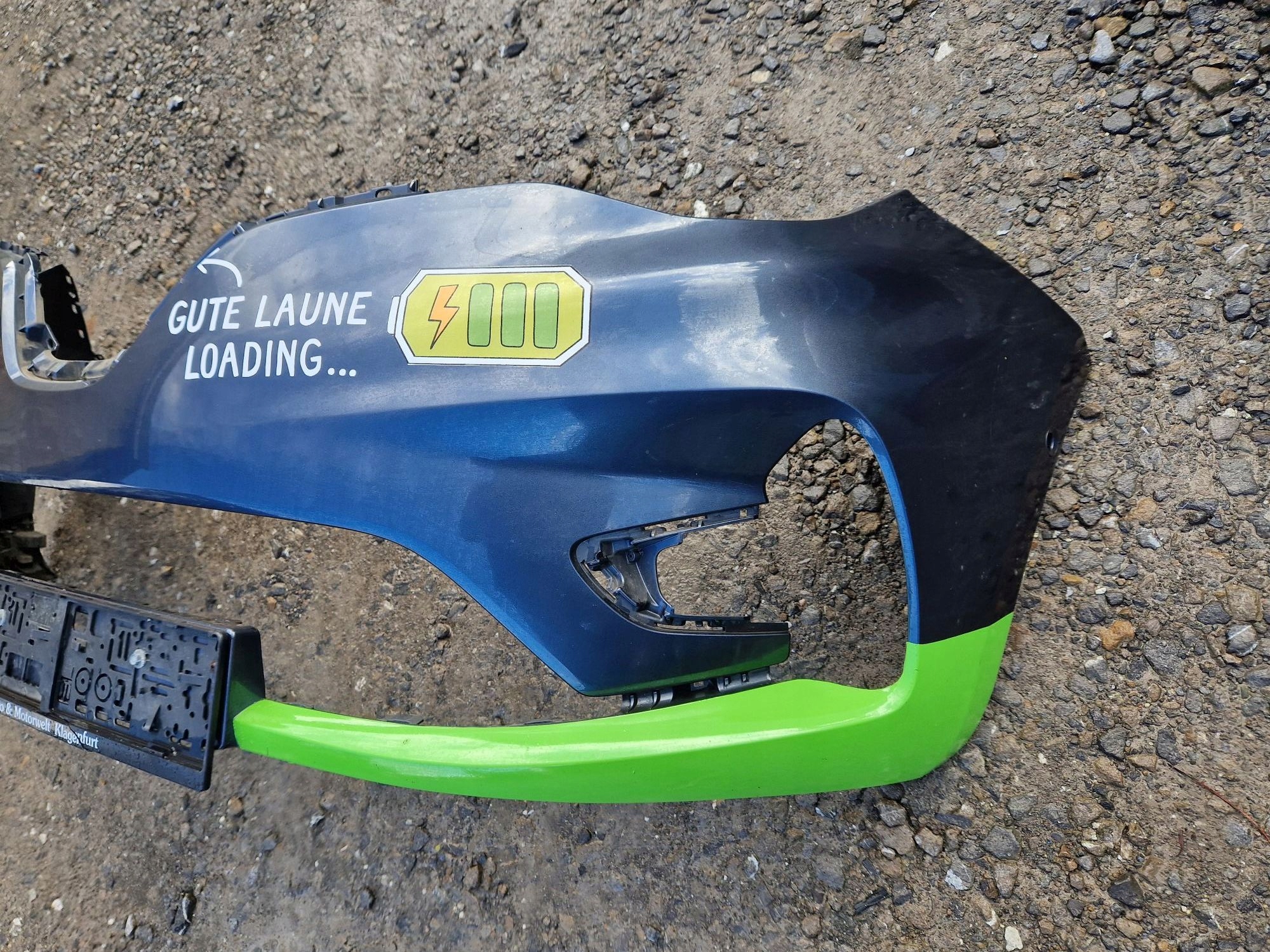 front bumper RENAULT ZOE LIFT 2019R->