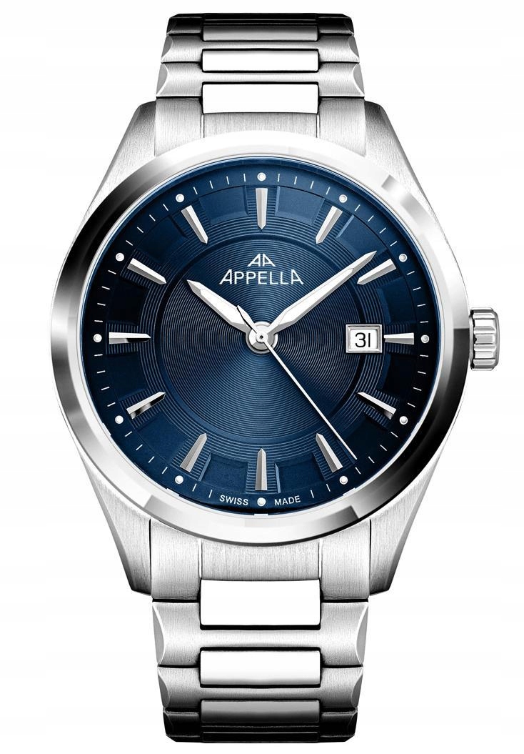 Nové Originální Pánské hodinky Appella L70016.5115Q datum gravírování