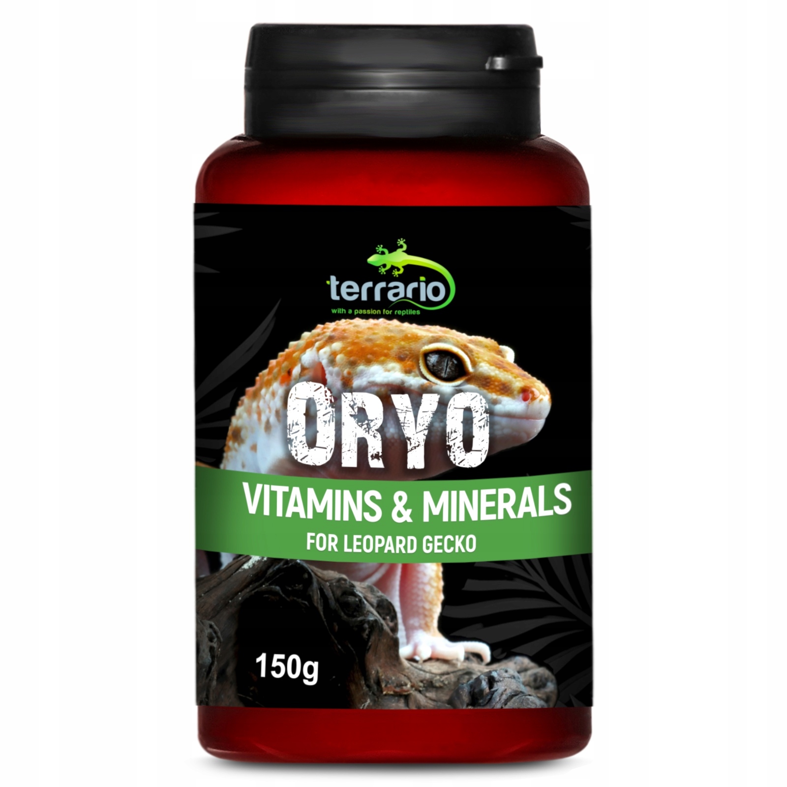 Vitamíny Vápník Pro Leopardí Krmivo Doplněk Potravin Pro Plazy 150G