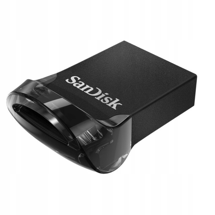 Pendrive SanDisk Ultra Fit SDCZ430-128G-G46 (128 Gb; Usb 3.1; černá barva)