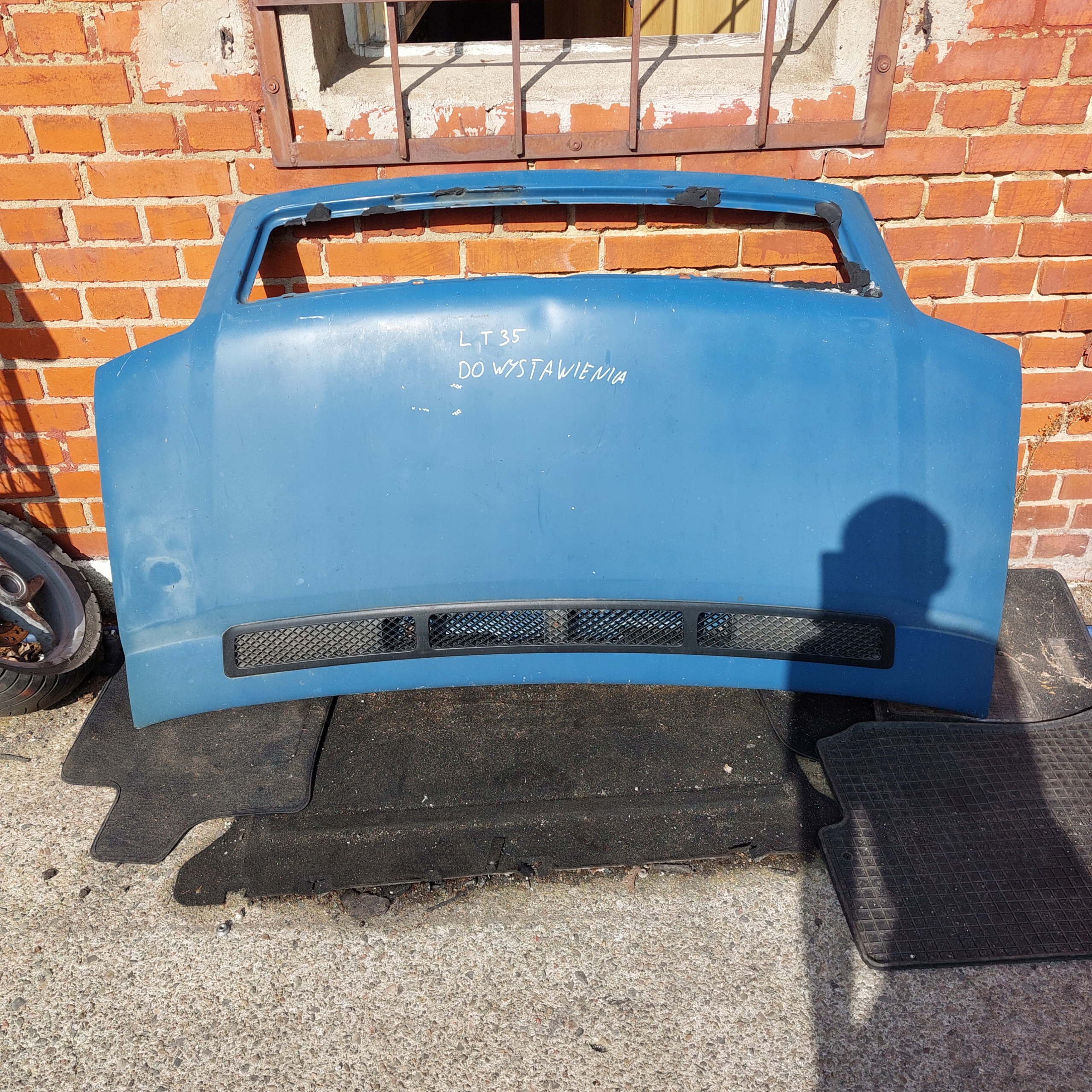 VOLKSWAGEN VW T5 КАПОТ КРЫШКА ДВИГАТЕЛЯ