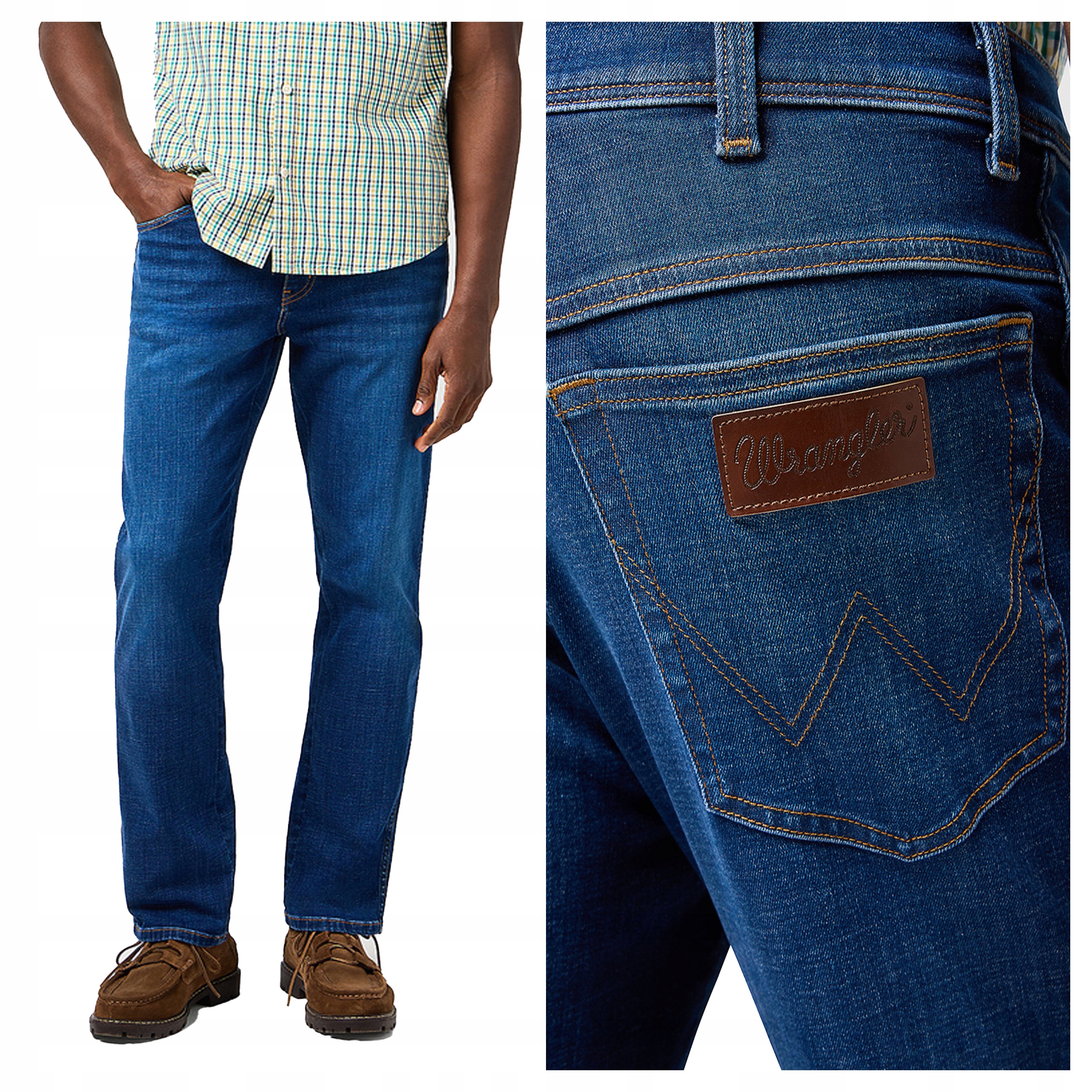 Wrangler Texas W36 L34 Pánské džínové kalhoty džíny Proste