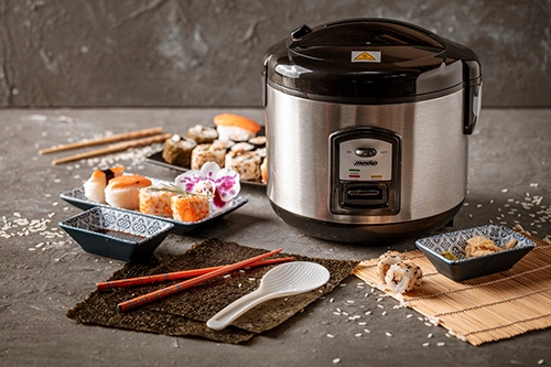 Ryżowar MS 6411 Garnek do Ryżu 1.5L Gotowanie i Podgrzewanie
