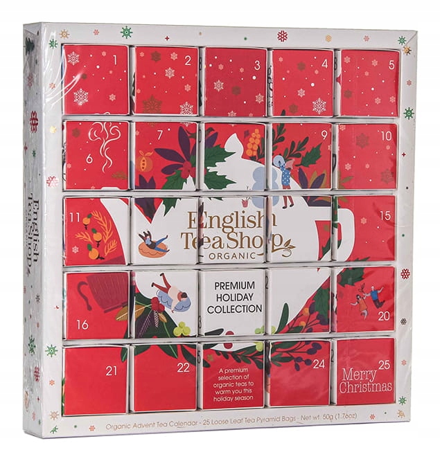 

English Tea Kalendarz Adwentowy Red Puzzle