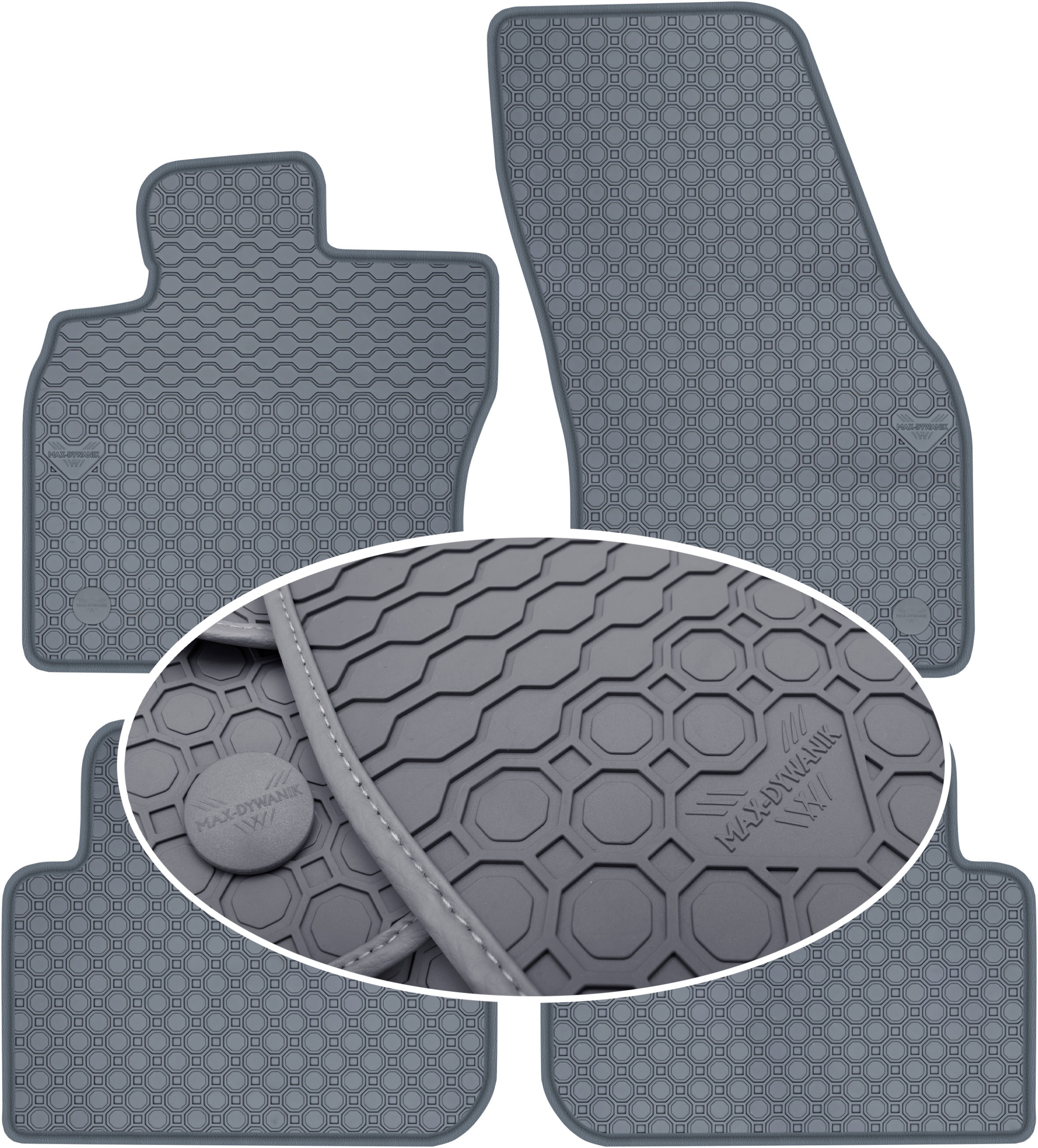 Volkswagen Tiguan III od roku 2024. Gumové rohože PrimeLiner