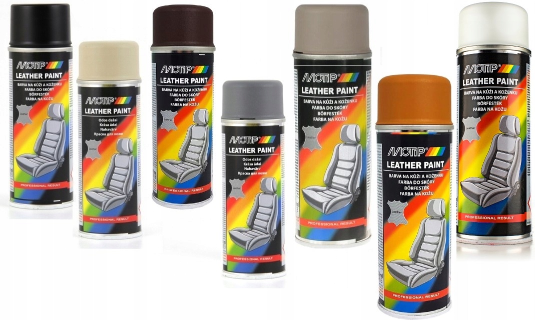 

Lakiery Do Skóry Winylu Motip 8 Kolorów 200ml