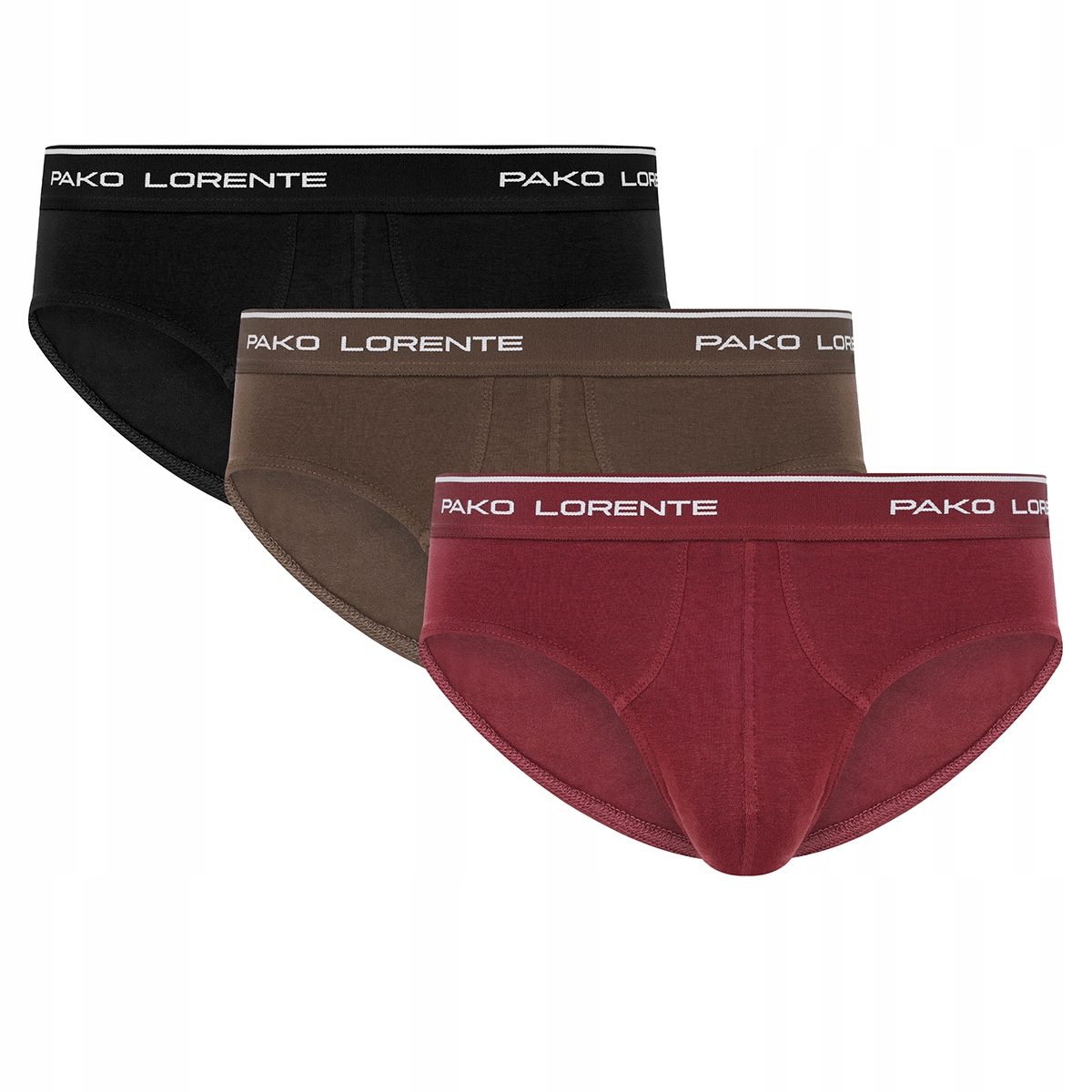 Balení tří pánských slipů Pako Lorente ve třech barvách, vel L