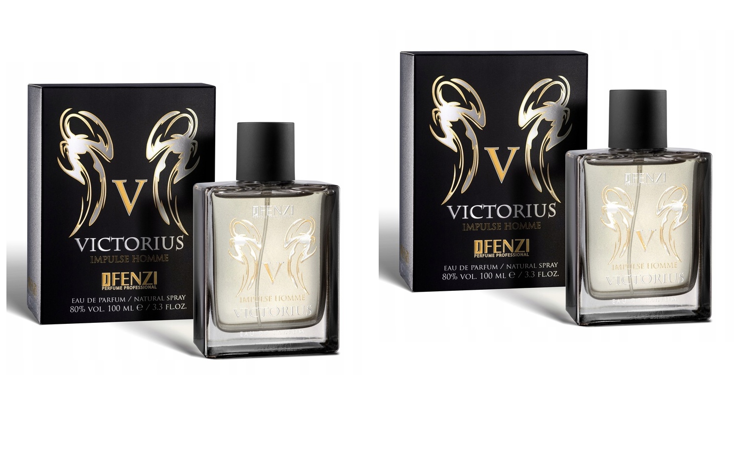JFenzi Victorius Impulse Homme 2x100ml Edp Set