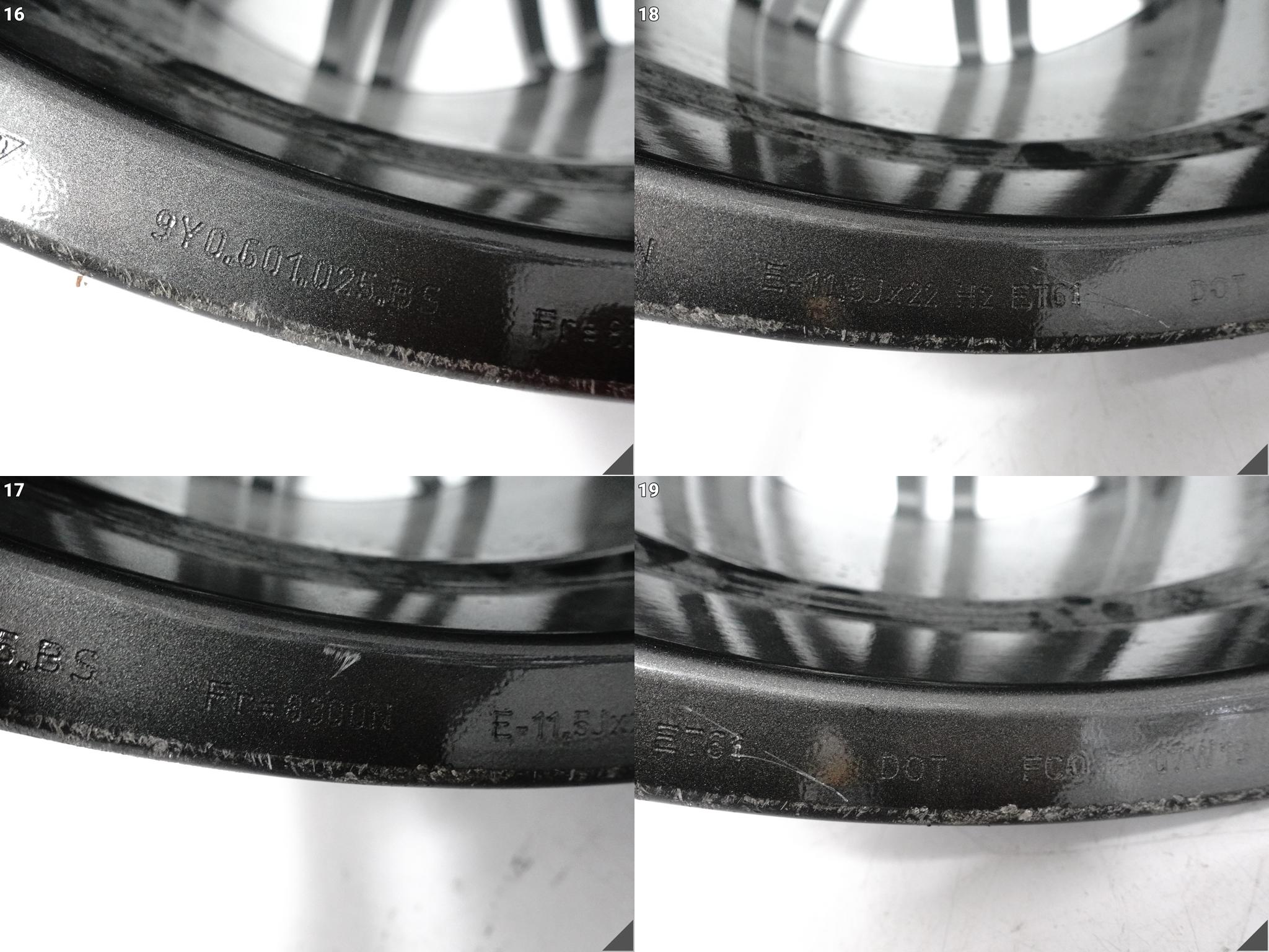 PORSCHE CAYENNE 9Y0 E3 TURBO IV disk disk 11,5Jx22 ET61 5x130 OC6