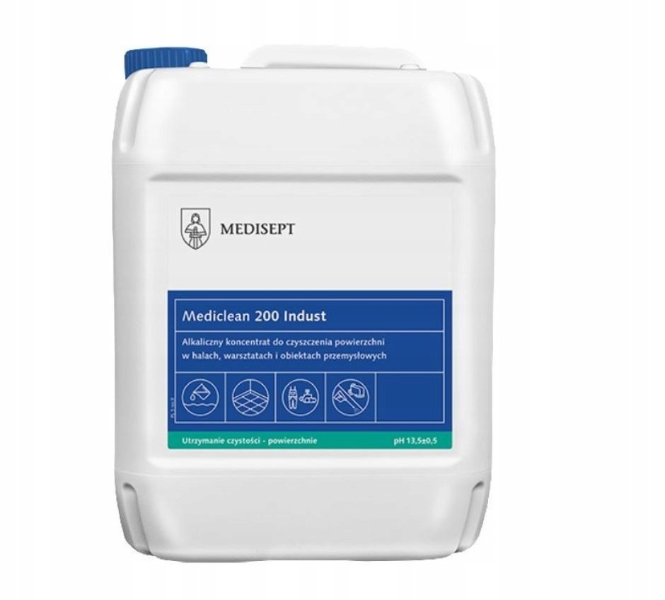 

Mediclean 200 Indust - 5L - Mycie podłóg hale