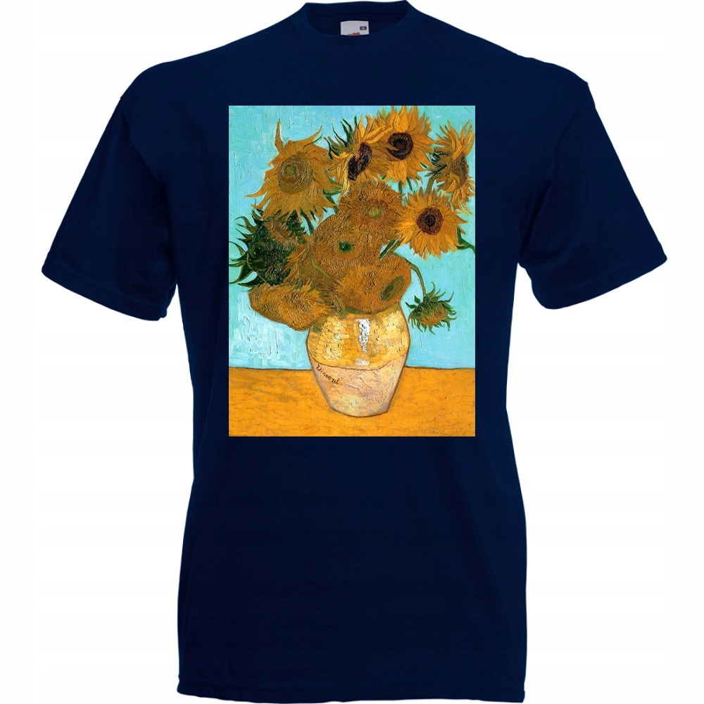 

Koszulka z nadrukiem Van Gogh słoneczniki XL