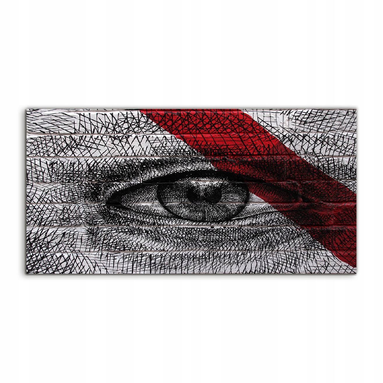 

Obraz akrylowy 140x70 z grafiką Graffiti Art Oko