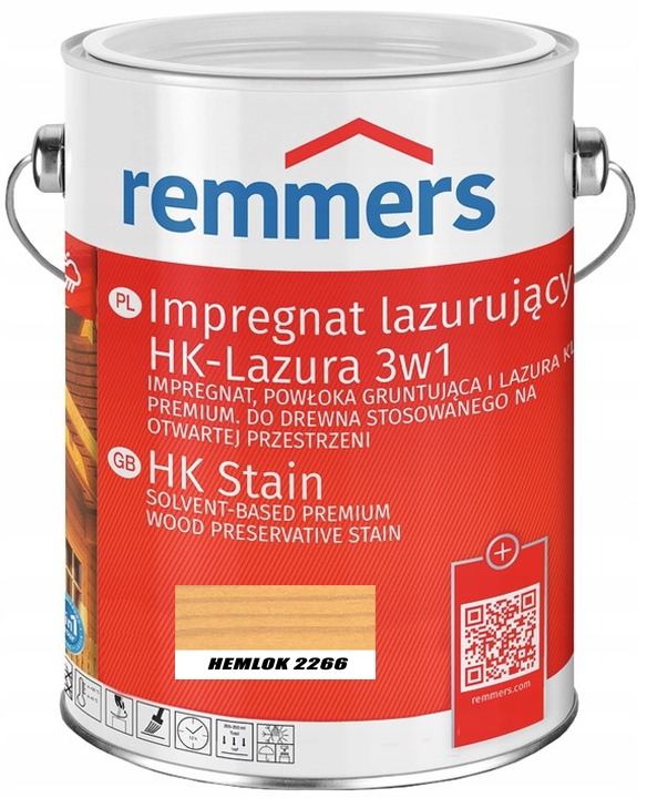 REMMERS HK-LASUR LAZURA ELEWACJI 0,75L HEMLOK Marka Remmers