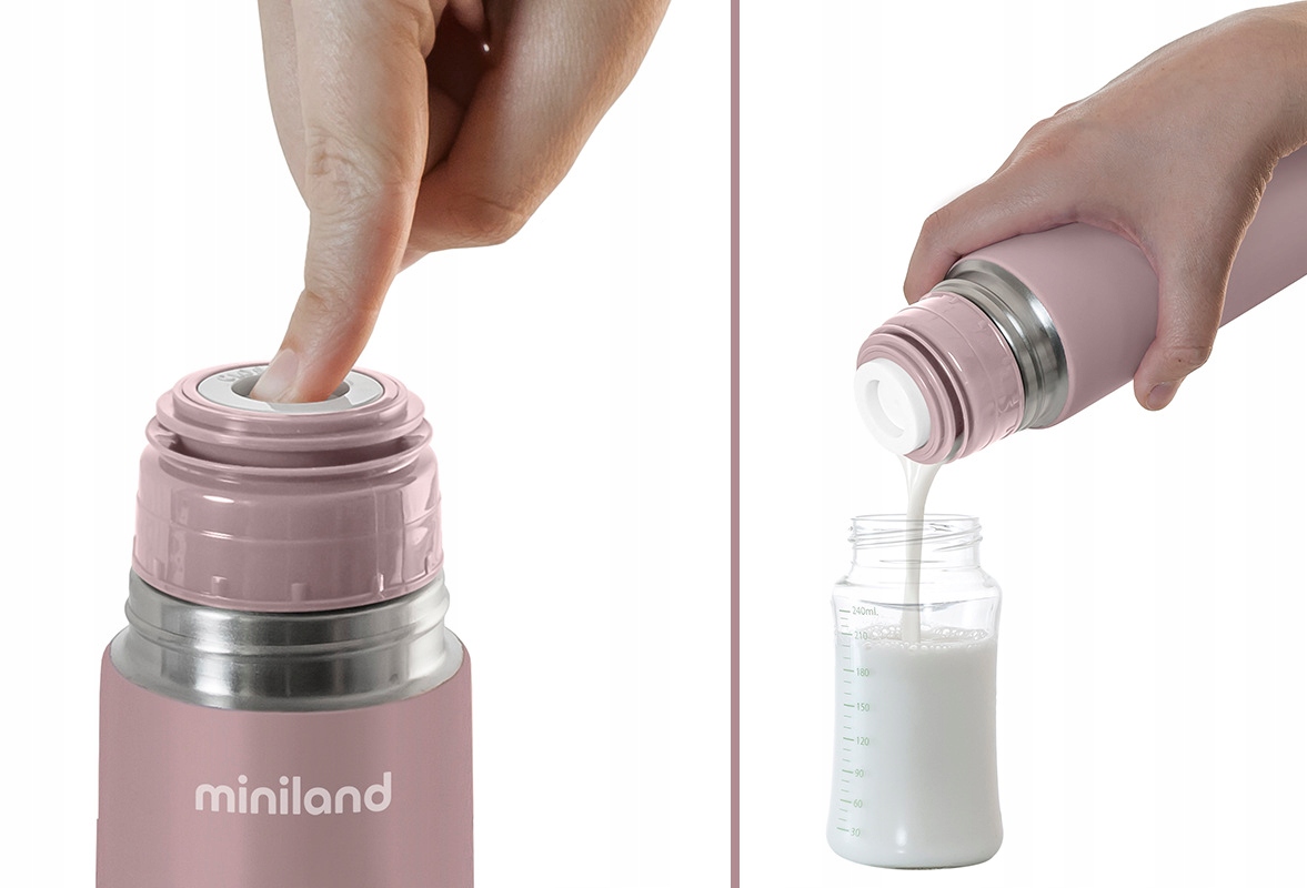 MINILAND TERMOS TERRA STALOWY Z POWŁOKĄ PUDROWY RÓŻ 500 ml EAN (GTIN) 8413082894344