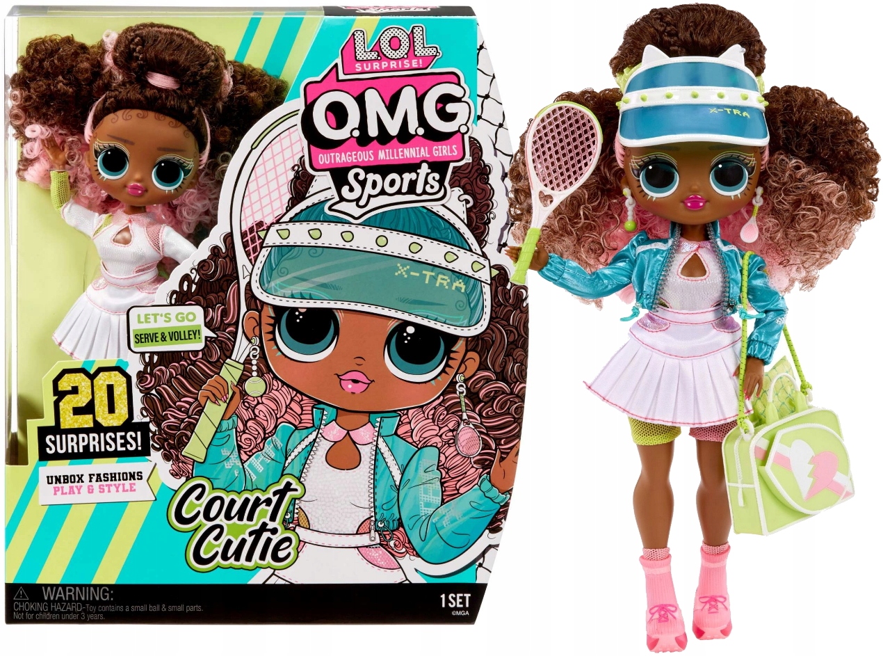 

Lol Surprise Omg Sport Lalka Court Cutie Tenis