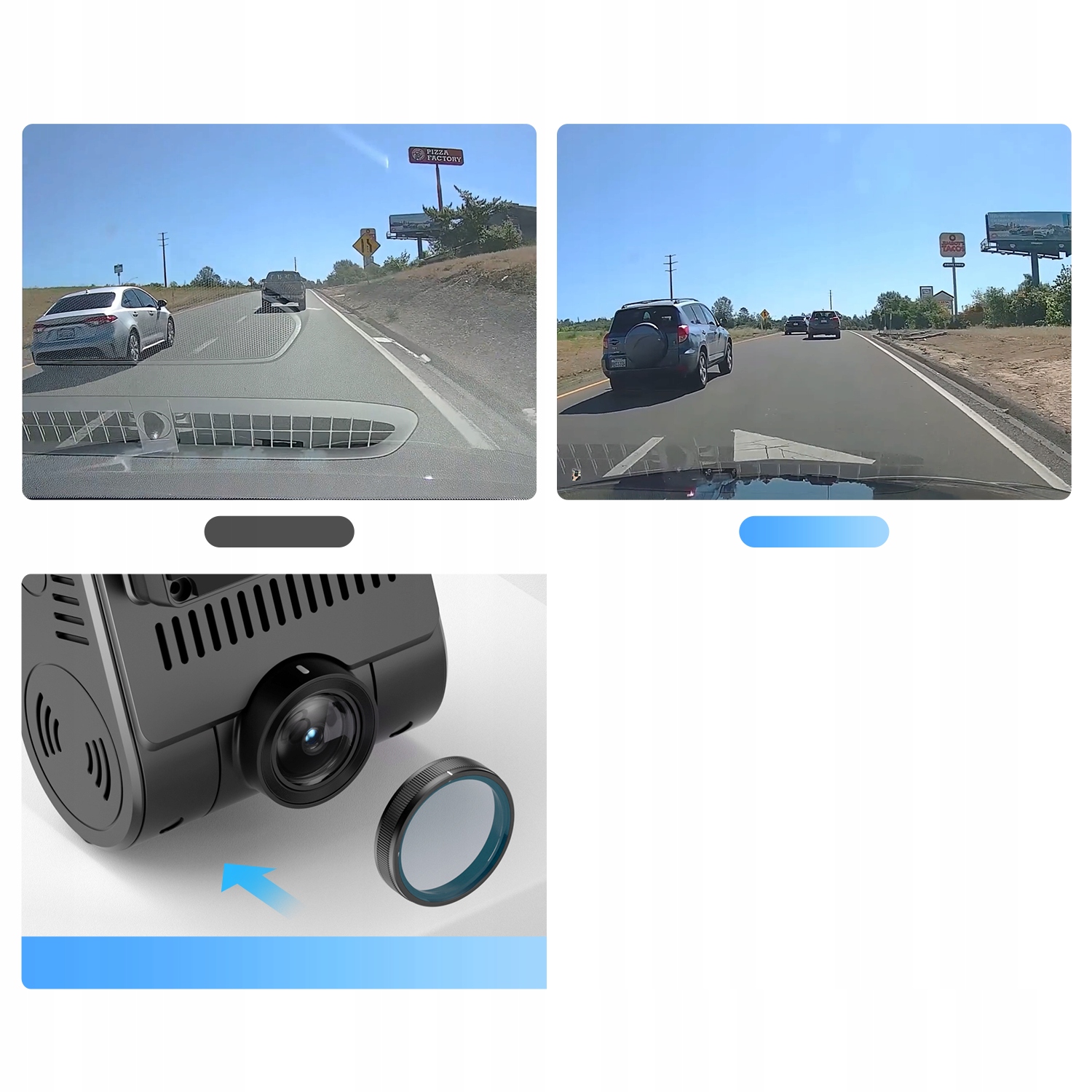 KAMERA SAMOCHODOWA 4K 60 KL/S VIOFO A329 1CH HDR GPS WIFI SONY STARVIS 2 Model A329 1CH-G