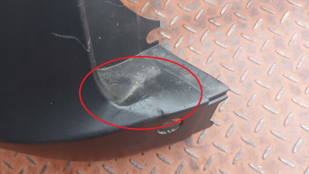 Ecke der Stoßstange links heck FORD TRANSIT 13