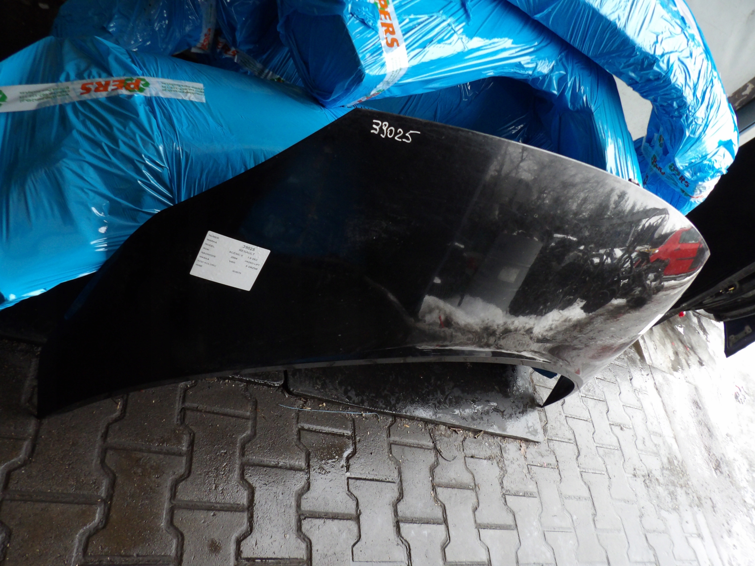 Renault Scenic II bonnet lak. NV676