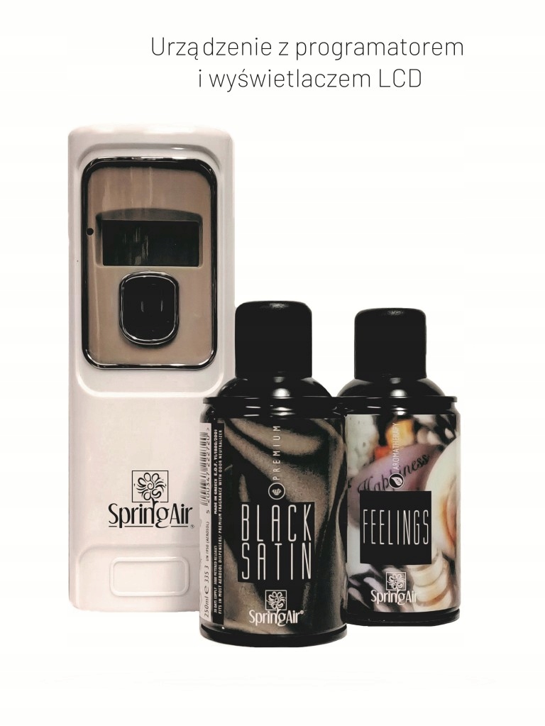 Levně Sada Spring Air Black Satin Feelings