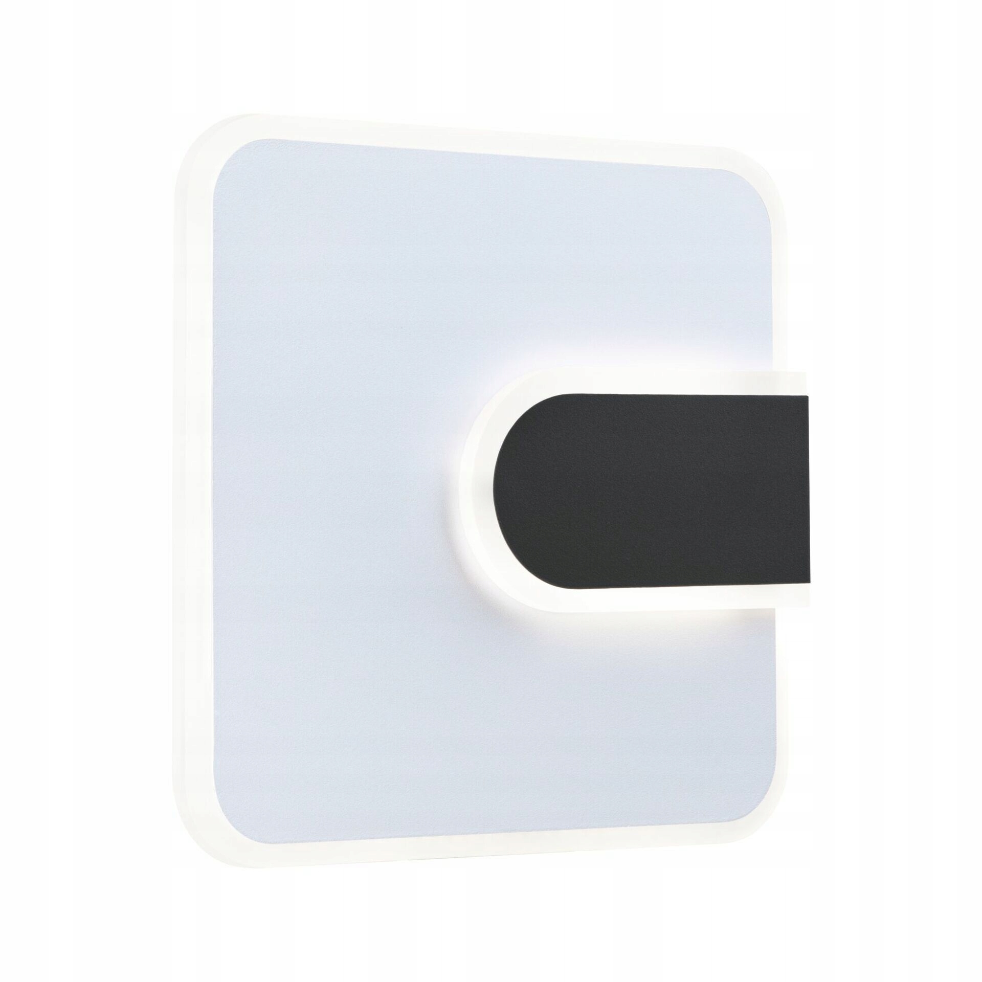 Paulmann Led nástenné svietidlo 2Form 4000K, 12,5W/3,6W biela/čierna