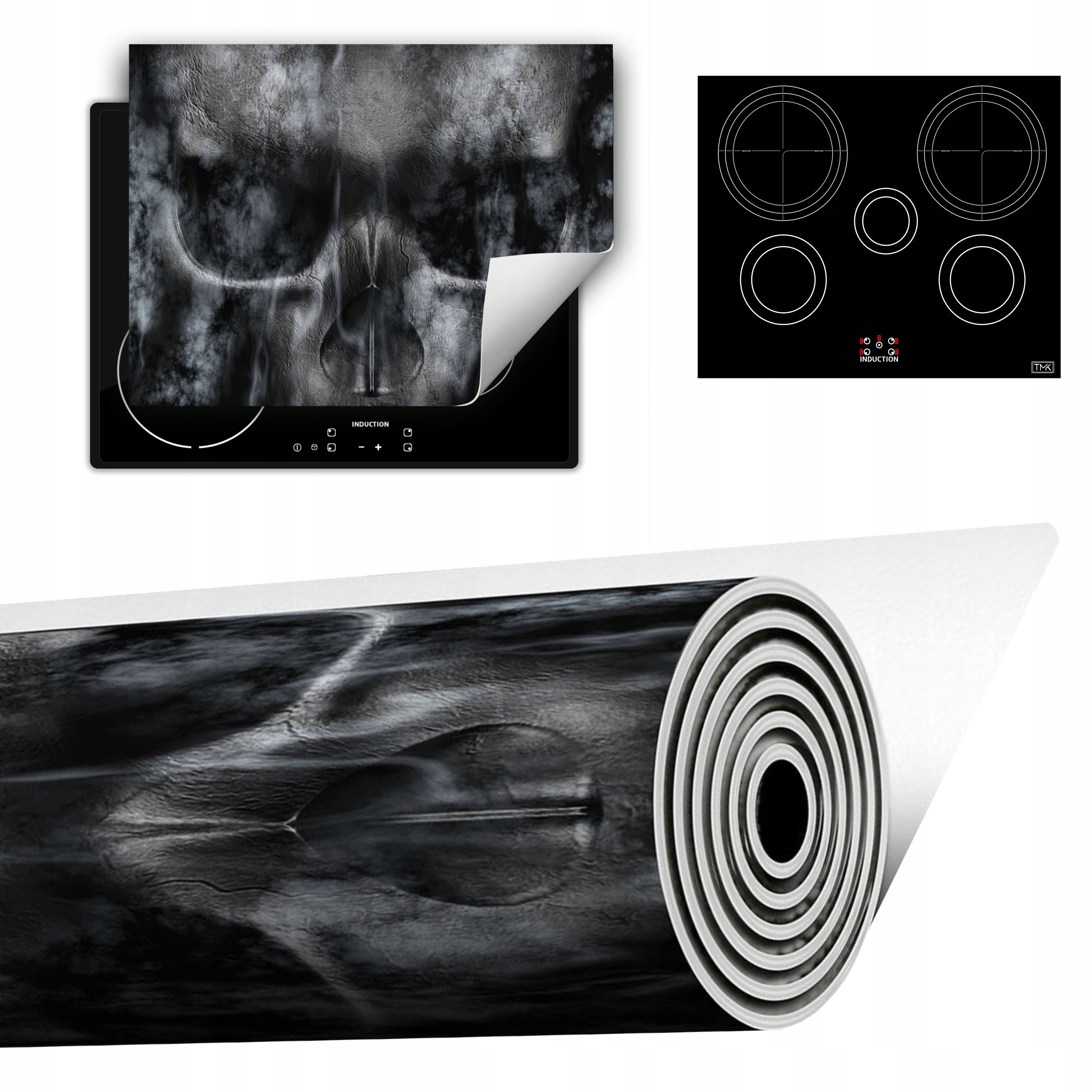 Vinylová Podložka Do Kuchyně Více Místa 70x52 Lebka