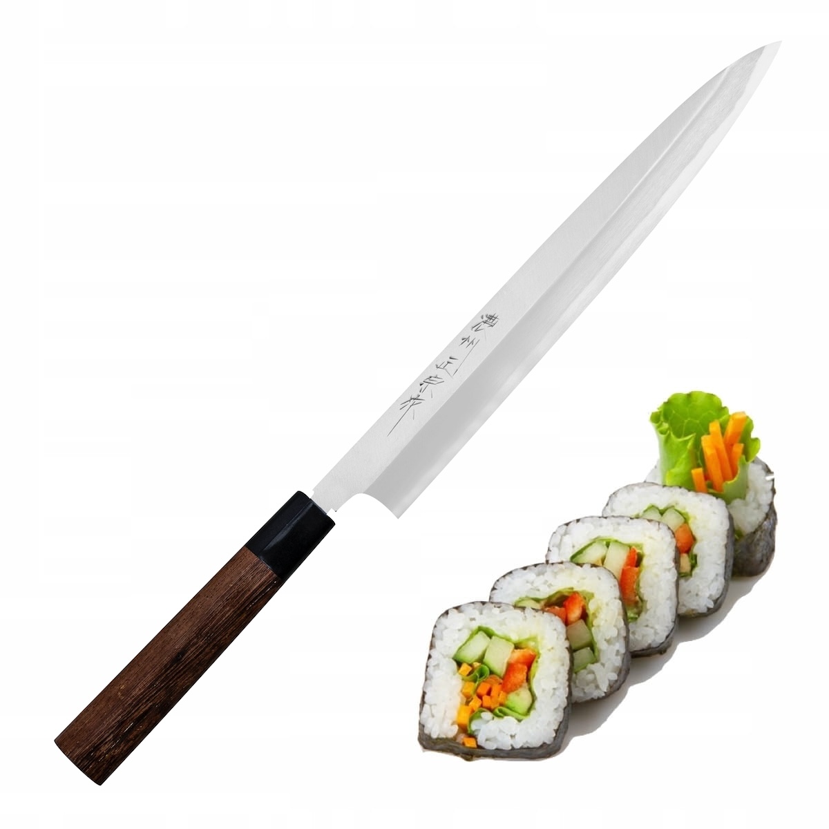 Satake Aogami Pro Japonský nôž Sashimi Yanagiba na sushi a filetovanie 27 cm