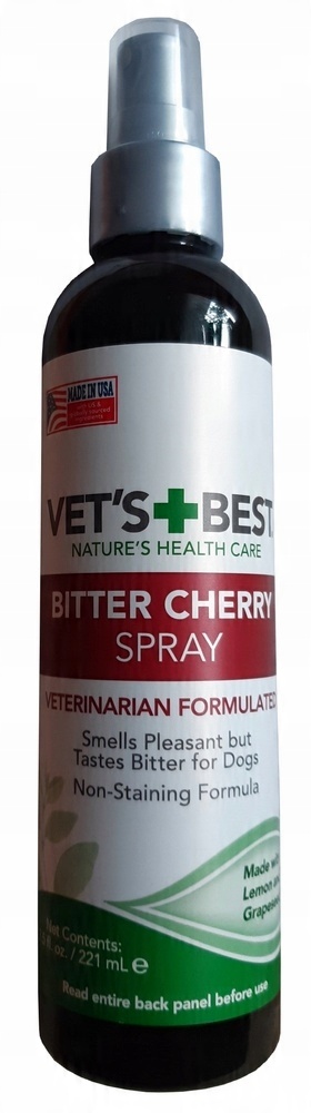 

Vet' Best Stop Lizaniu Bitter Cherry Spray 221ml