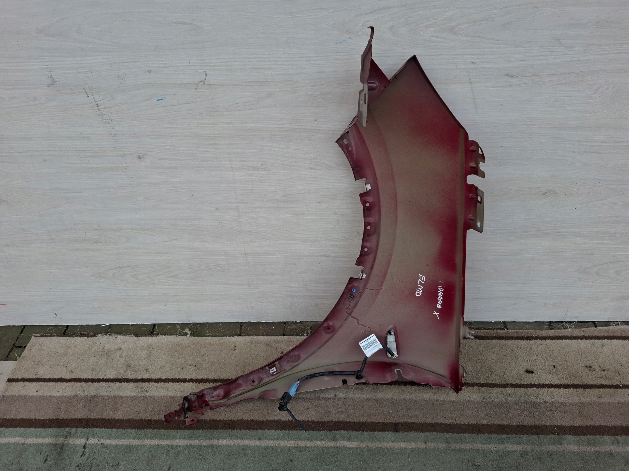 fender front right OPEL GRANDLAND X 2016- YP00016880 ELMD