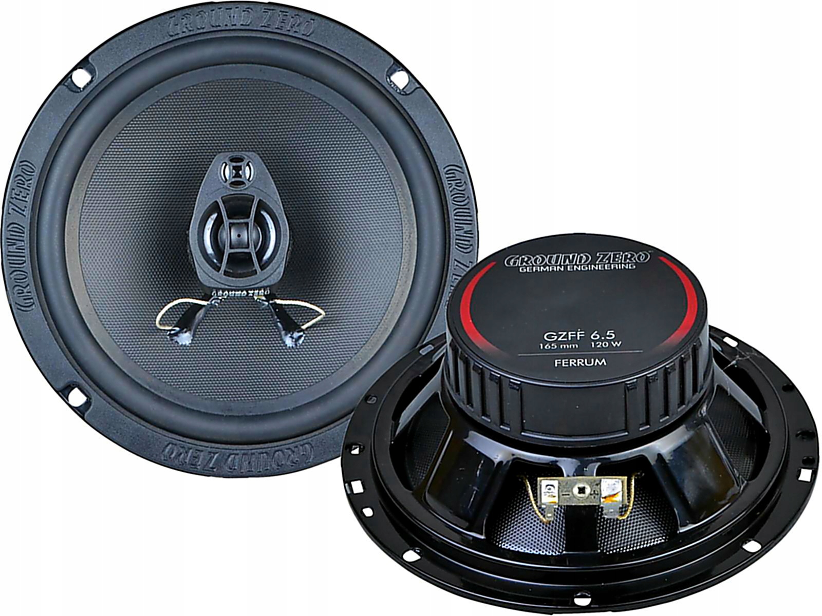 Ground Zero Gzff 6.5 2-drożne głośniki 10cm 100W