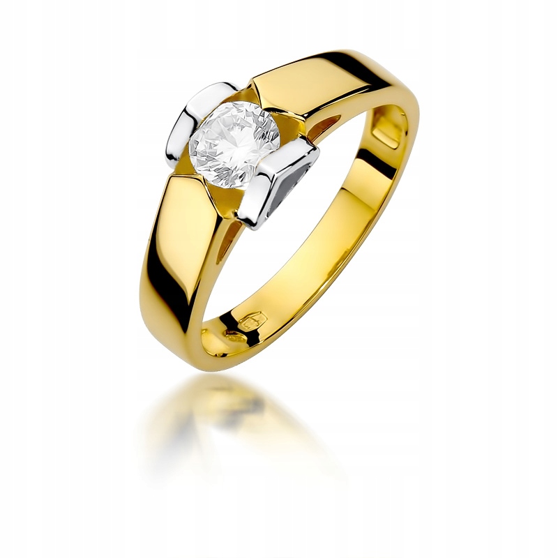 Prstýnek s briliantem, certifikát Igi 0.50 r7