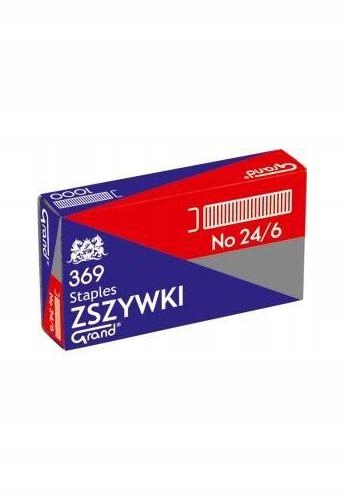 

Zszywki 24/6 (1000szt*10) Grand