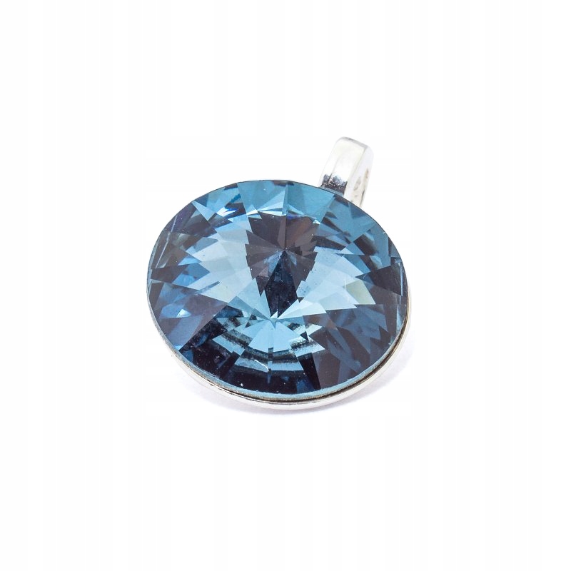 

Wisiorek srebrny 925 z kr. Swarovski Rivoli 12 Db