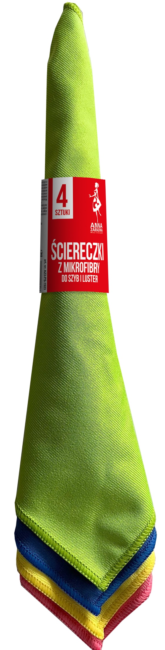 

Ściereczki Z Mikrofibry Do Szyb I Luster 4szt