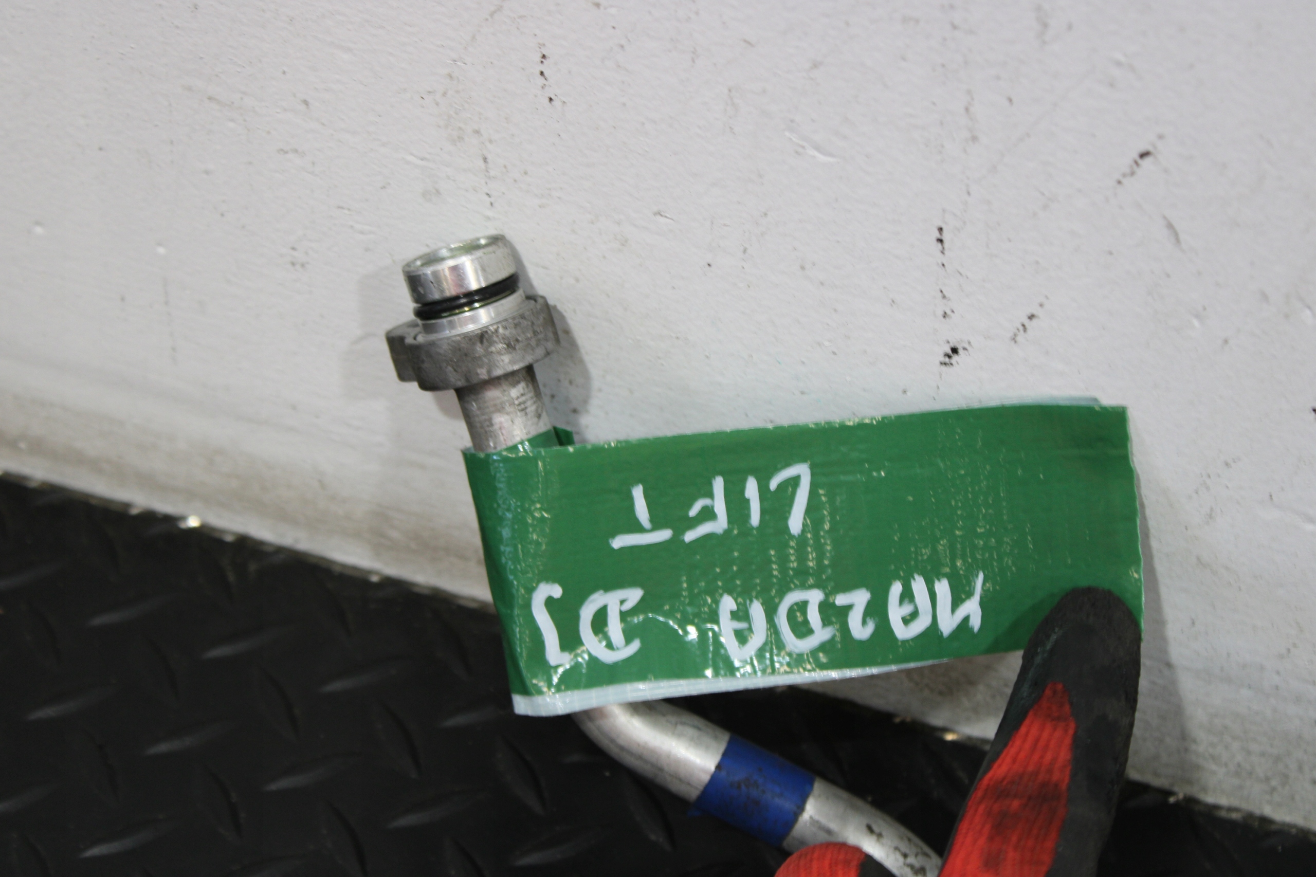 hadice vedení klimatizaci MAZDA 2 DJ LIFT