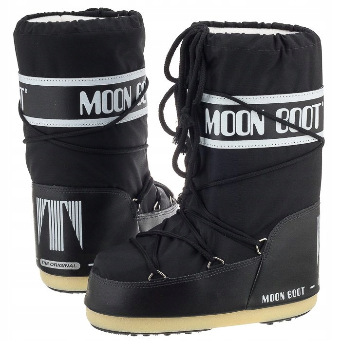 

Buty Zimowe dla Dzieci Moon Boot Nylon Czarne
