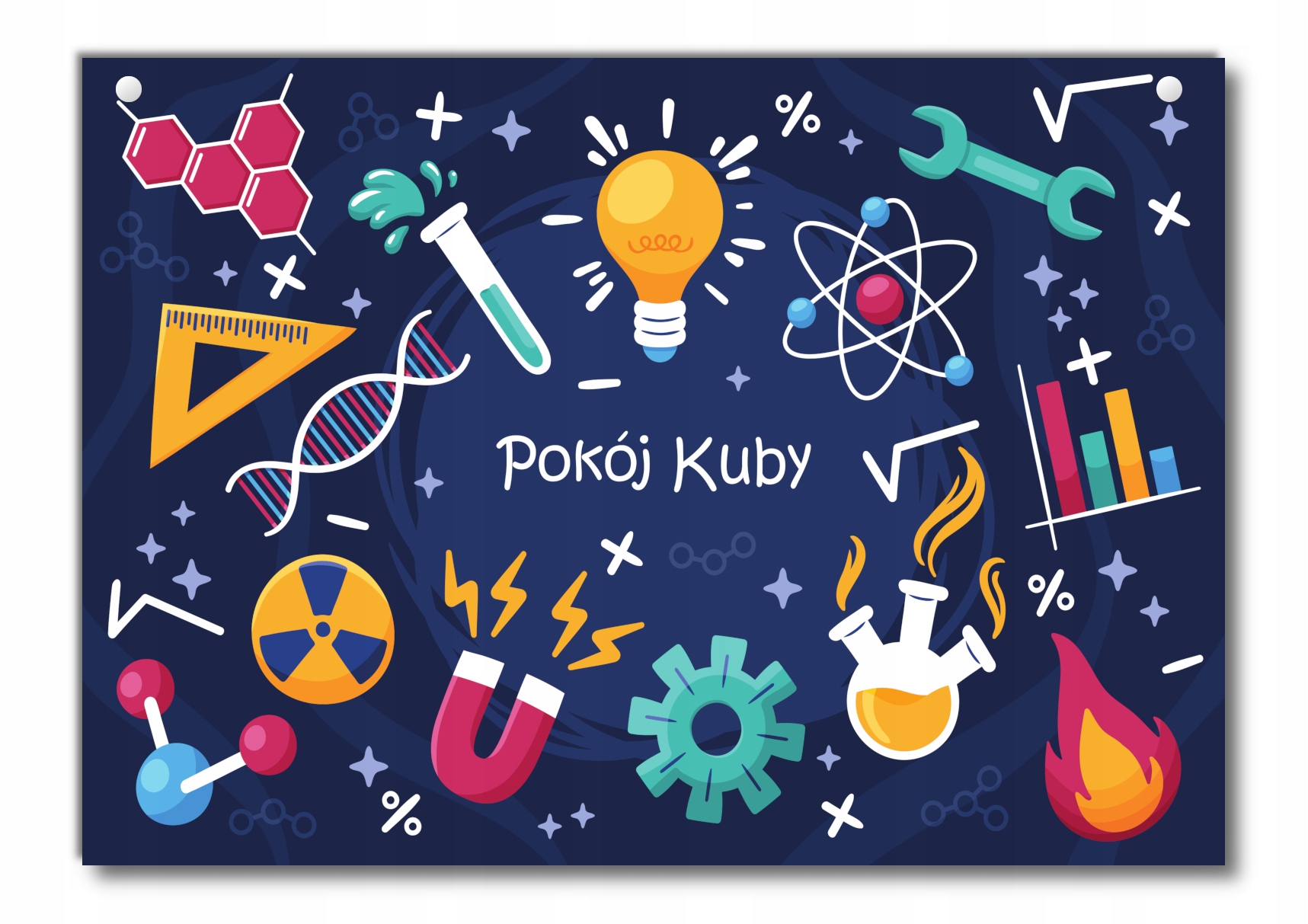 

Tabliczka imieniem do pokoju dziecięcego imię A4