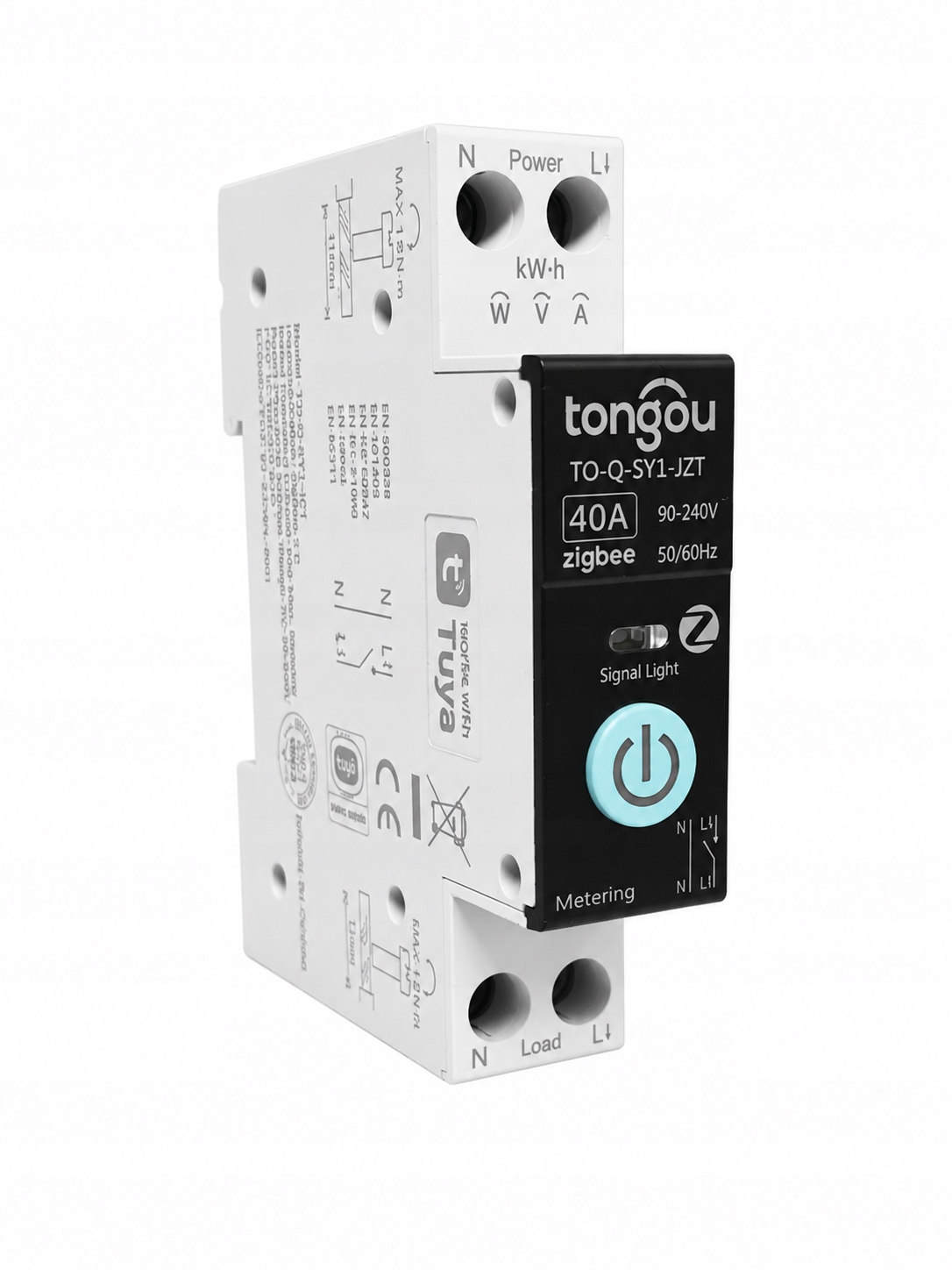 Tongou TO-Q-SY1-JZT ZigBee 3.0 32A Inteligentny Przekaźnik Tuya Smart