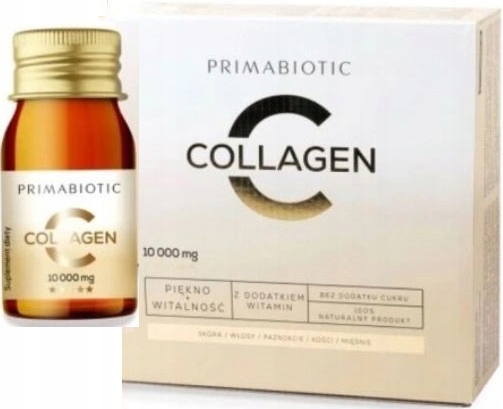 Collagen Gold 30ml Primabiotic 10000mg Kolagen 30 shotów