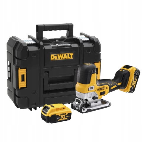 Bezkartáčová akumulátorová pila DeWALT DCS335P2 na baterie 18 V 5 Ah