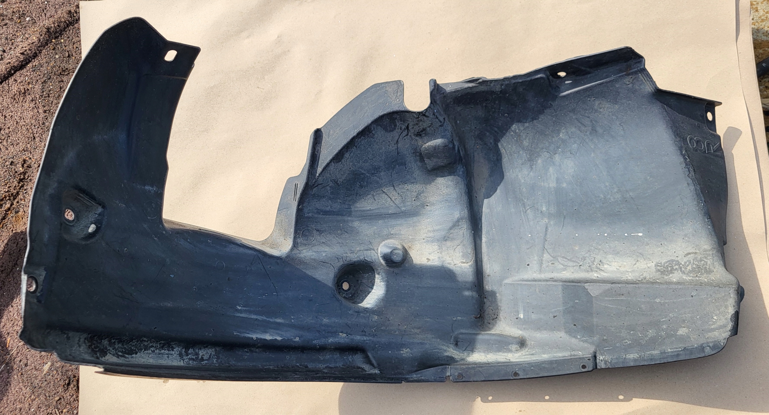 cover mudguard right front part rear BMW 1 E81 E87 OE EU 7059372