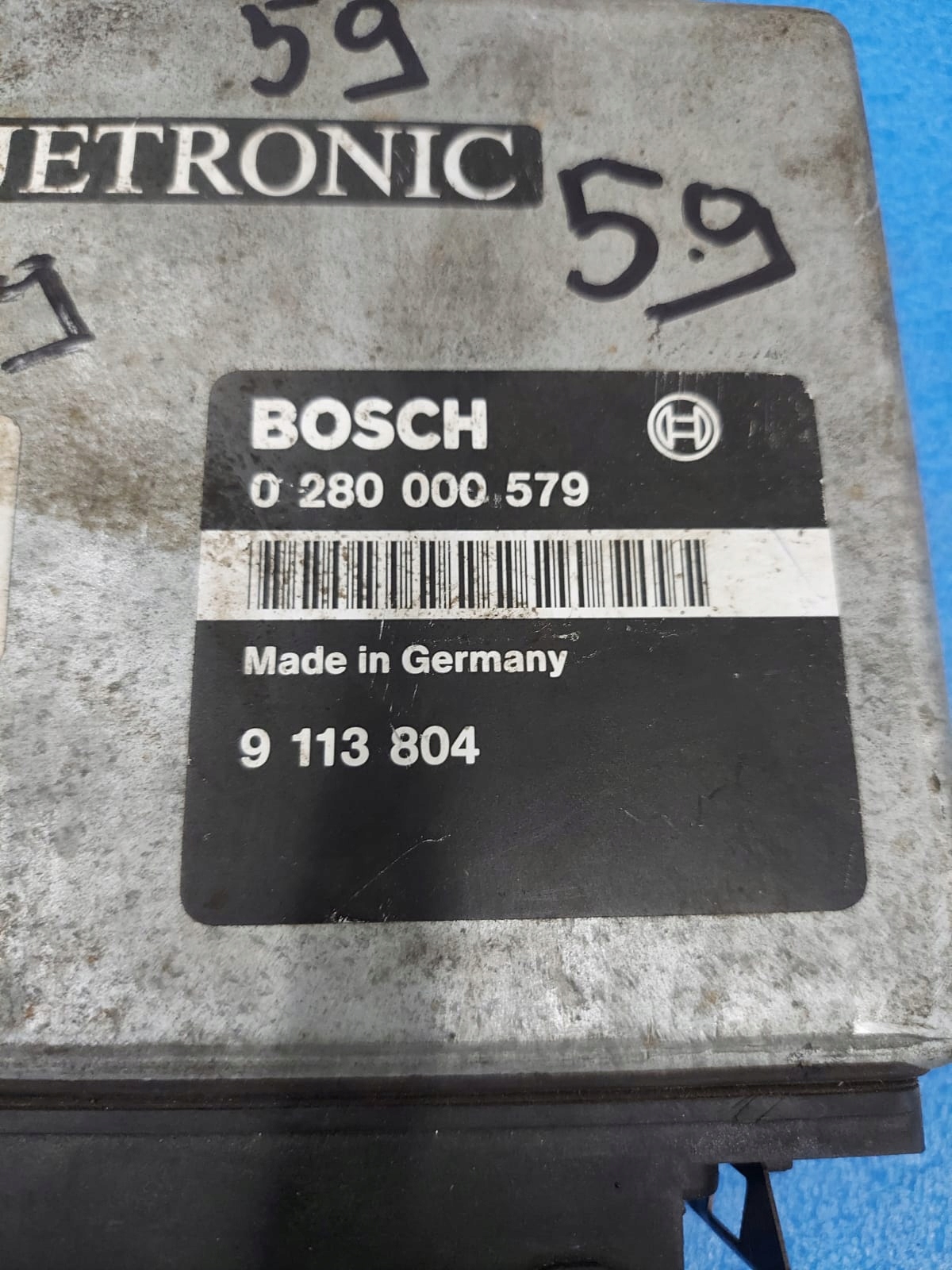 control unit of the engine SAAB 9000 2.3 B 0280000579