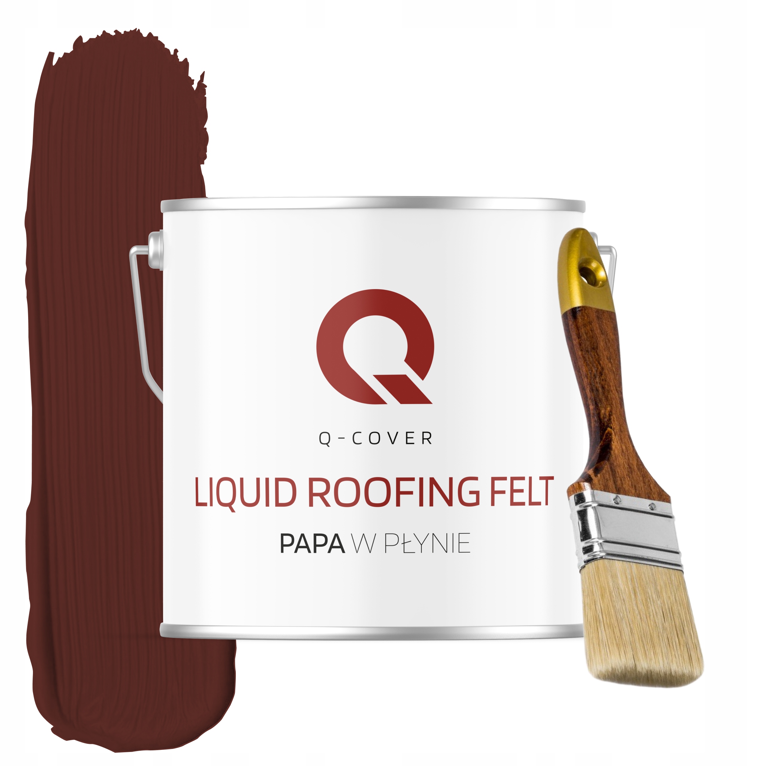 Tekutý tmel 5 kg Spolehlivý pro plechovou třešňovou střechu štětec