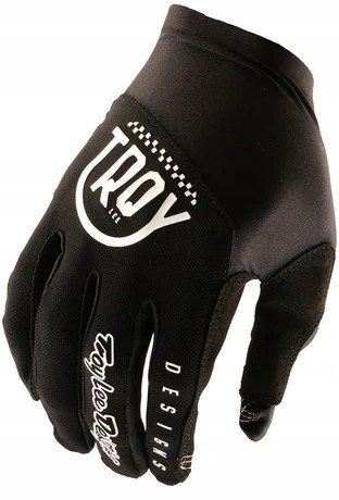 Rękawiczki Rowerowe Troy Lee Designs Flowline Eyez Black r. M