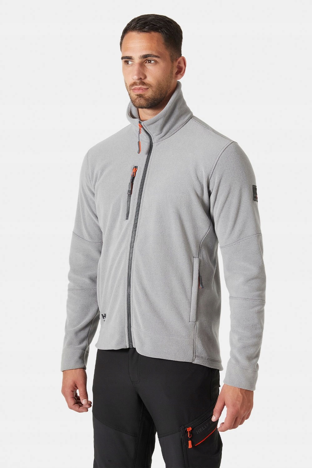 Fleece mikina Polar Helly Hansen Kensington Grey Melange (Šedý melír)