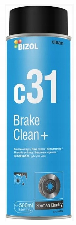 

Bizol Brake Clean+ C31 500 ML Zmywacz Do Hamulców