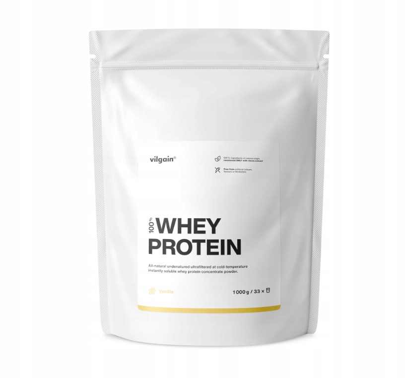 Vilgain Protein 1000 g, příchuť vanilka