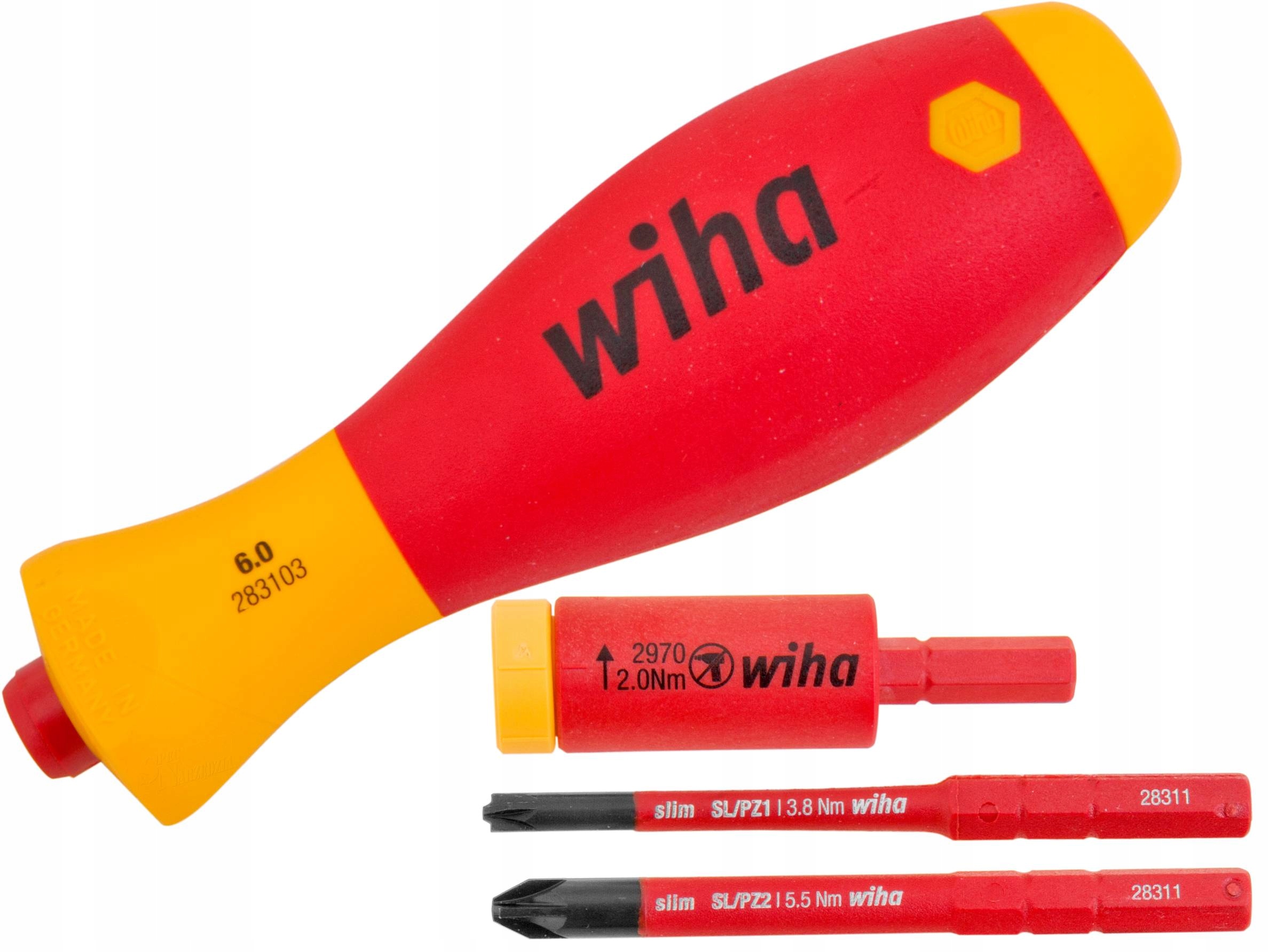 

Wiha Wkrętak Adapterem Dynamometrycznym Sl/pz 2 Nm