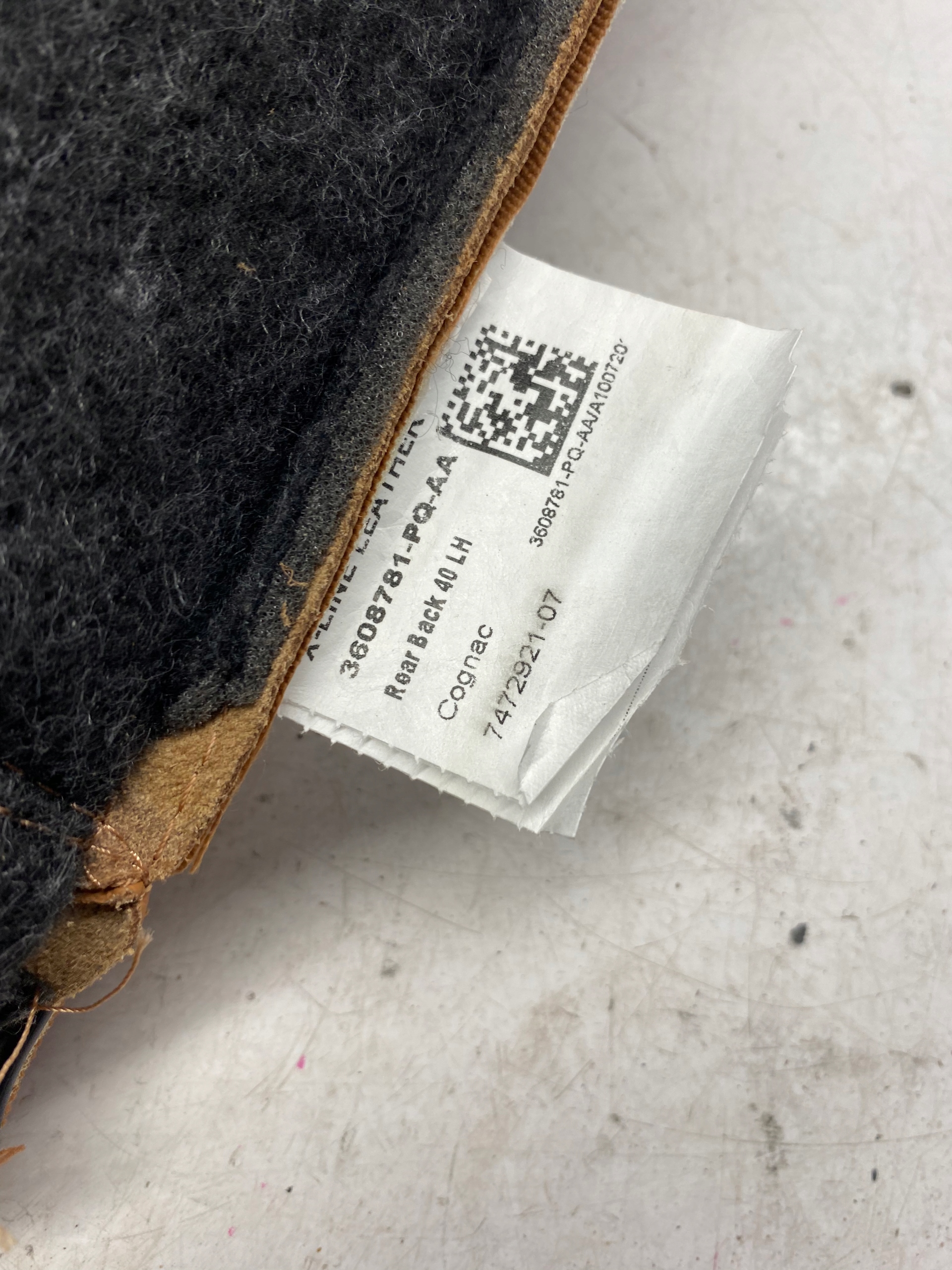 BMW 3 G20 blende abdeckung sitze leder 7472921