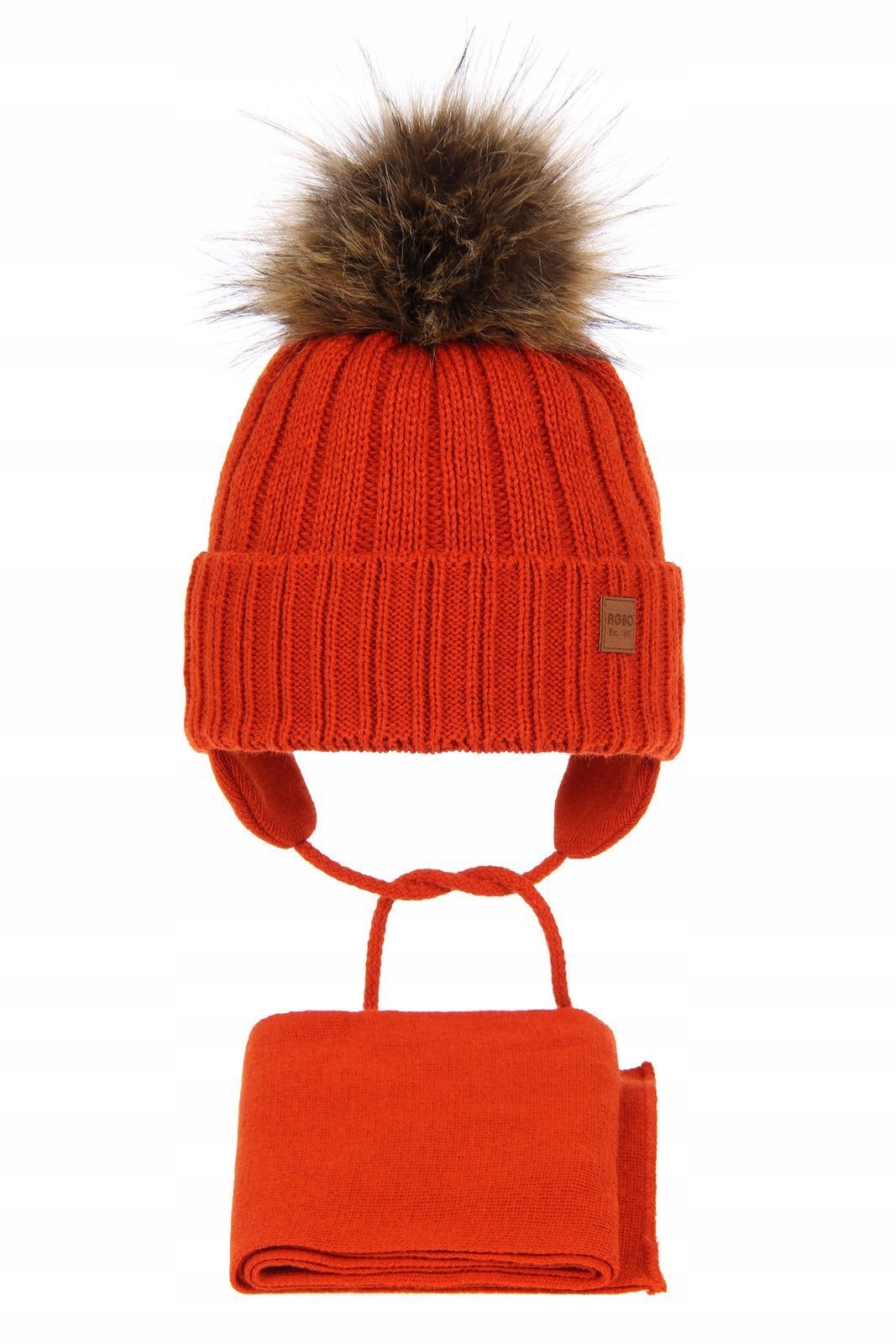 

Czapka Szalik Komplet Zestaw na zimę 46-48 cm