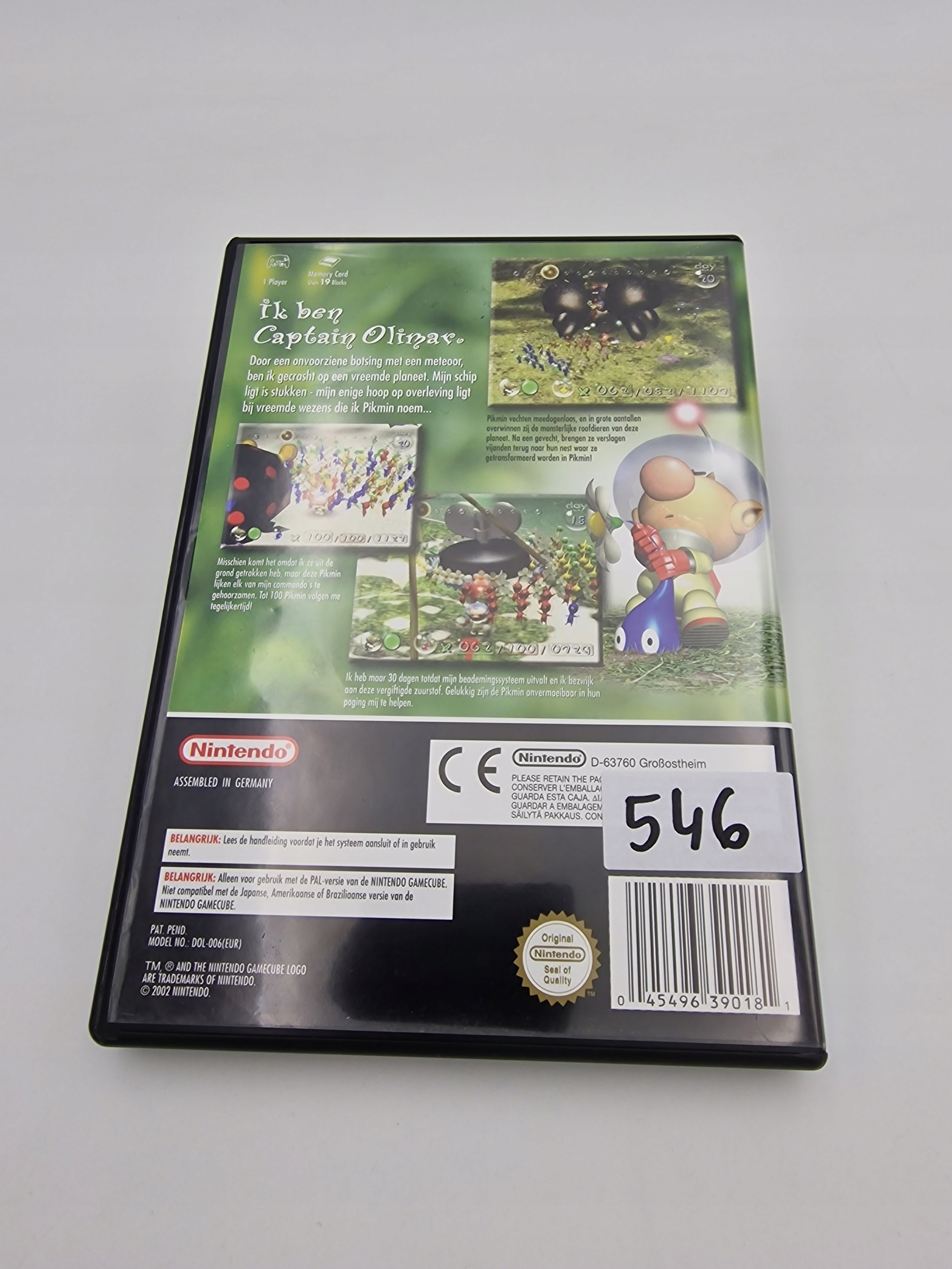 NINTENDO GAMECUBE PIKMIN Platforma Nintendo GameCube